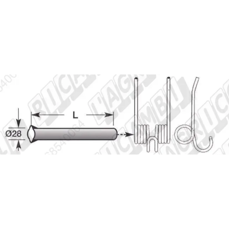Tub ridicator plante presa Ama L-190, Ø28
