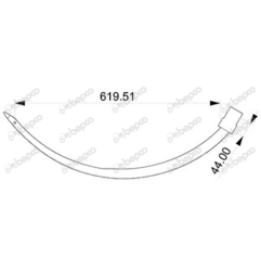 Ac presa balotat Claas Bautz 460 1593500175 (fier cu rola)