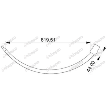 Ac presa balotat Claas Bautz 460 1593500175 (fier cu rola)