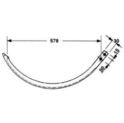 Ac presa balotat Welger AP42/AP500 1121.22.04.01 (aluminiu cu rola)