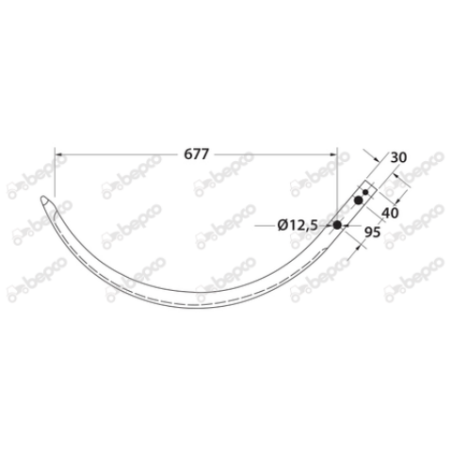 Ac presa balotat Claas Markant 51 8083300 (aluminiu cu rola)