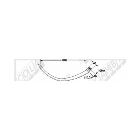 Ac presa balotat Ama B123100 (fier fara rola)
