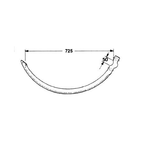 Ac presa balotat New Holland 286/386 80134119, 80554657 (fier cu rola)