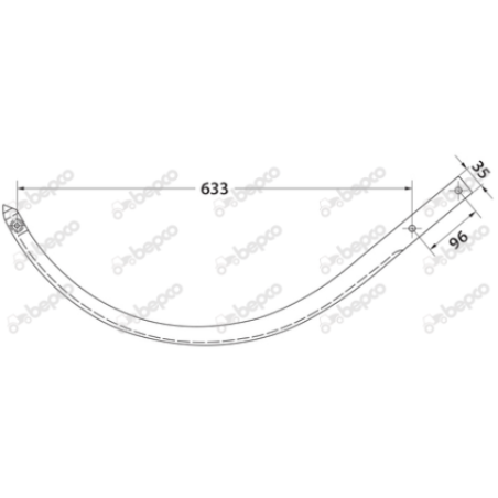Ac presa balotat Claas Markant 41 B123129 (aluminiu cu rola)