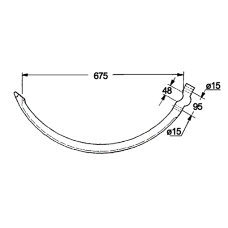 Ac presa balotat Italo Svizzera B123117 (fier cu rola)