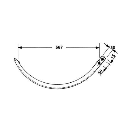 Ac presa balotat Welger AP41/AP41R 1110.22.08.12 (metal cu rola)