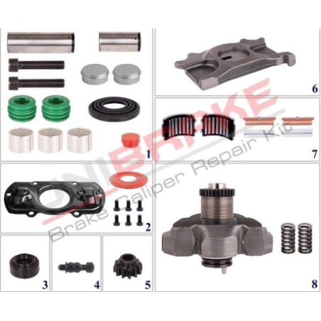 Kit reparatie etrier fata dreapta Wabco MAXX22L Mercedes Arocs