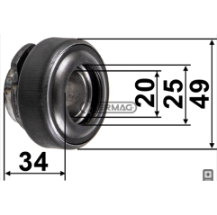 Rulment presiune Bertolini 305