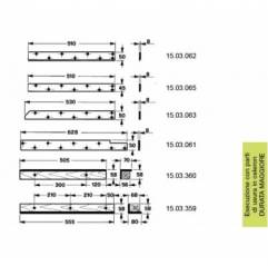SET PATINE GALLIGANI 58.238-S Agricola Ricambi - 1