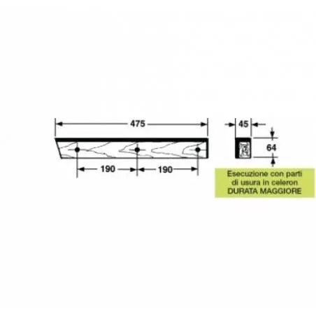 PATINA PISTON PRESA AMA 58.204 Agricola Ricambi - 1