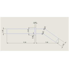 Bolt fixare cositoare 16 mm ASF11129