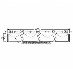 ARBORE BALOTIERA GALIGANI 64.361-B, 12.06.008 Agricola Ricambi - 1