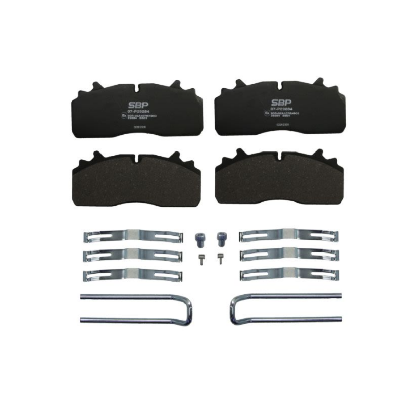 Set placute frana fata-spate Volvo/Renault WVA29284 21538279,7421538270 - 1
