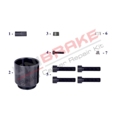 Kit reparatie etrier VG1300 montaj stanga Mercedes