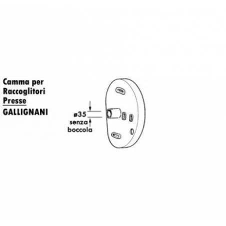 CAMA PRESA GALLIGNANI 64.201 Agroparts - 1