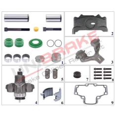 Kit reparatie etrier Wabco PAN19-22 parte montare stanga punte Saf