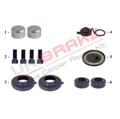 Kit reparatie etrier Meritor Elsa 2 Volvo/Renault 5001860792,MCK1244