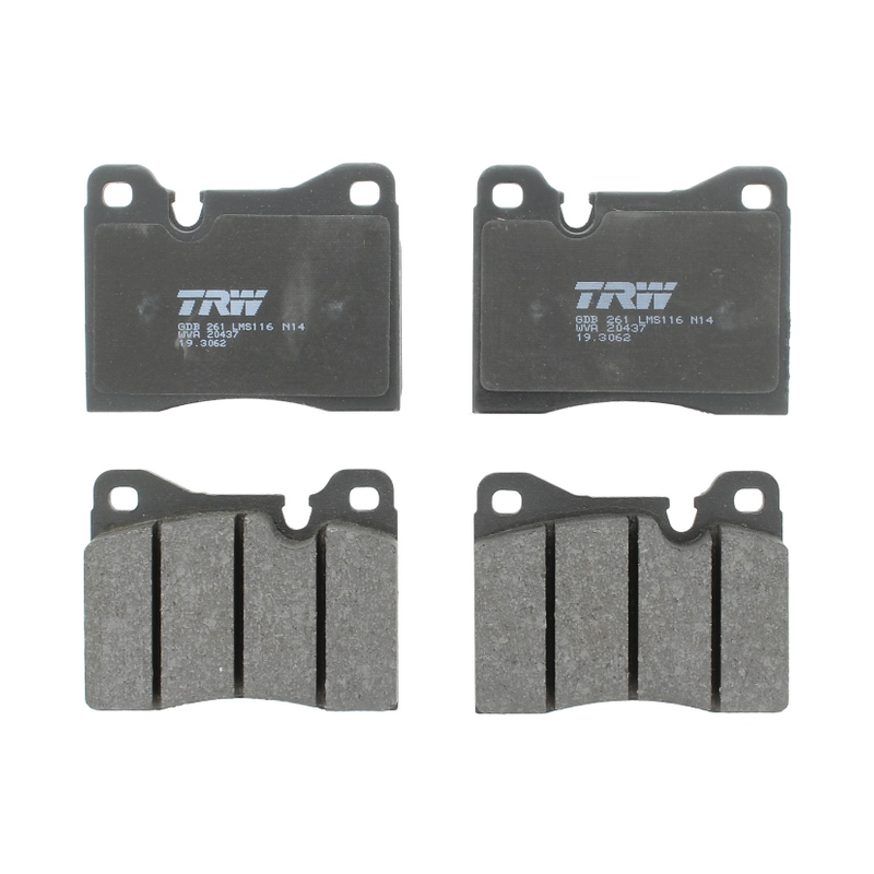 Set placute frana fata Fendt 3401146R1,F198104072010 - 1 Set placute frana fata Fendt 3401146R1,F198104072010 - 1