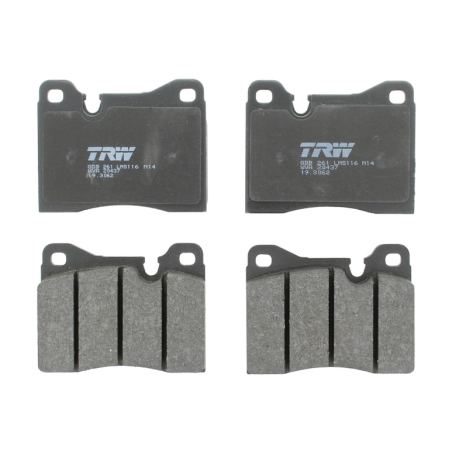 Set placute frana fata Fendt 3401146R1,F198104072010 - 1