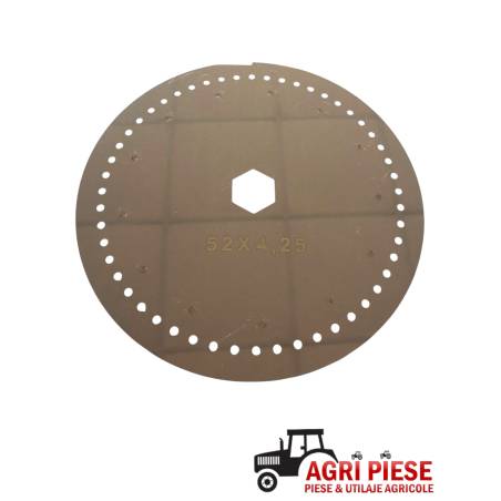 Disc semanatoare Gaspardo soia 52 gauri/4,25 mm G22230288R