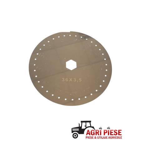 Disc semanatoare Gaspardo fasole verde 36 gauri/3.5mm G10121430R