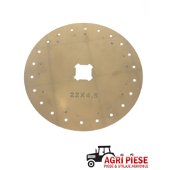 Disc semanatoare Nodet 22 gauri/FI 4.5mm