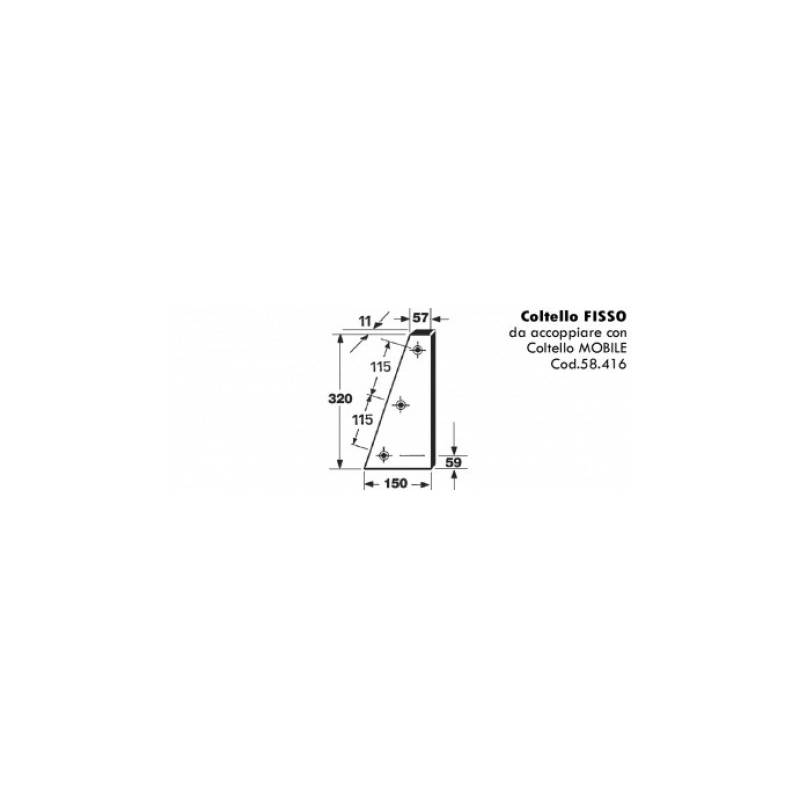 CUTIT PRESA BALOTAT AMA 58.417 Agricola Ricambi - 1