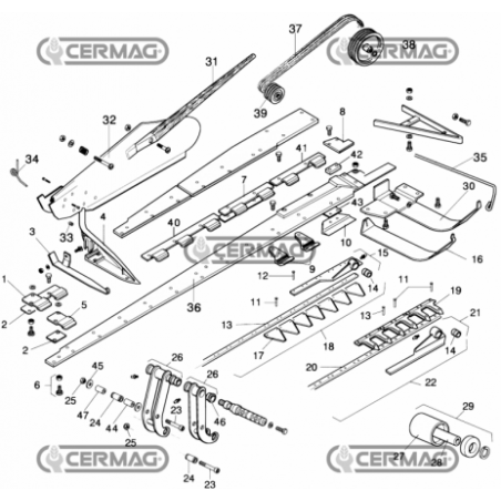 BIELA LAMA COSITOARE 45596 Cermag - 1