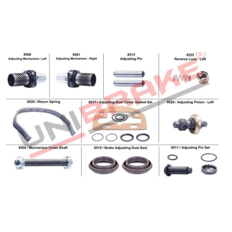 Kit reparatie etrier parte montare stanga Z-CAM