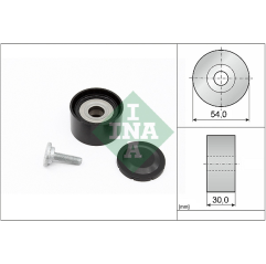 Rola ghidare/conducere curea transmisie Chrysler/Jeep/Mercedes-Benz 1372020119,A1372020119 - 3