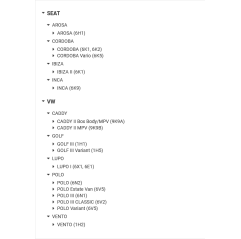 Kit distributie Seat Ibiza/VW Caddy/Polo 6K0198001A
