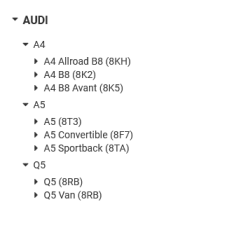 Bucsa brat suspensie fata dreapta/stanga Audi A4/A5/Q5 8K0407183A