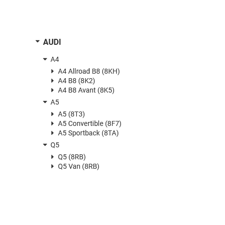 Bucsa brat suspensie fata dreapta/stanga Audi A4/A5/Q5 8K0407183A