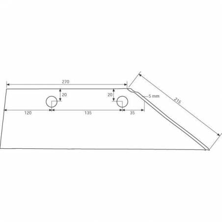 BRAZDAR PLUG LEMKEN DREAPTA 3352021 Opal - 1