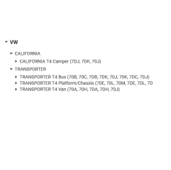 Cap bara dreapta Volkswagen California/Transporter 701419812A - 3