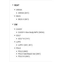 Bieleta antiruliu fata dreapta/stanga Seat/Volkswagen 6N0411315 - 3