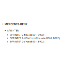 Kit reparare etrier dreapta/stanga spate Mercedes A0014202483,D4381