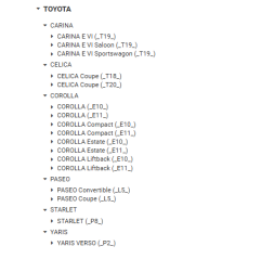 Comutator temperatura Toyota 94853091,89428-12150
