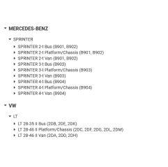 Bieleta antiruliu fata dreapta/stanga Mercedes Sprinter/VW LT 9014600155,A9014600155 - 3