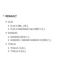 Bieleta directie fata stanga/dreapta Renault Clio/Kangoo/Thalia 7701472734