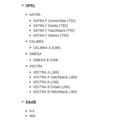 Rulment roata fata dreapta/stanga Opel Astra/Calibra/Vectra 1603196,90510542