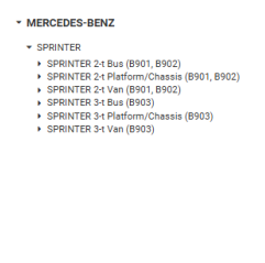 Stabilizator spate Mercedes Sprinter A9019950110,409 323 - 3