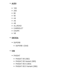 Rulment roata fata dreapta/stanga Audi/Skoda Superb/VW Passat 4D0407625E,4B0498625A