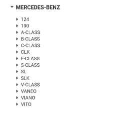 Set montaj saboti frana Mercedes-Benz 1244200220,0040622000 - 3
