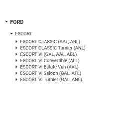 Rulment sarcina suport arc fata dreapta/stanga Ford Escort 7350847,95AB3K155AD - 3