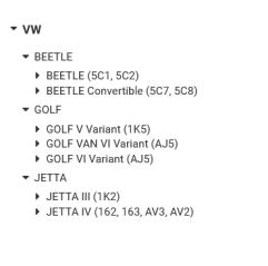 Bucsa bara stabilizatoare spate dreapta/stanga Volkswagen Beetle/Golf V 1K0511327BA