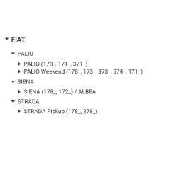 Suport motor fata stanga Fiat Palio/Siena 5170907,46520124 - 3