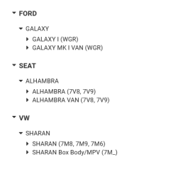 Bucsa bara stabilizatoare spate dreapta/stanga Ford Galaxy/Seat Alhambra/VW Sharan 7201720,7M0511413A