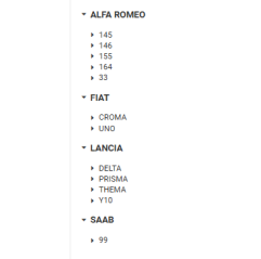 Filtru combustibil Alfa Romeo/Fiat 60801638,8319733