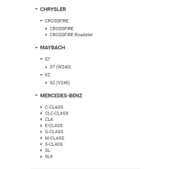 Filtru combustibil Mercedes 05097052AA,A0024776401